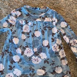 Girls long sleeve dress shirt
